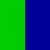 zelena/modra